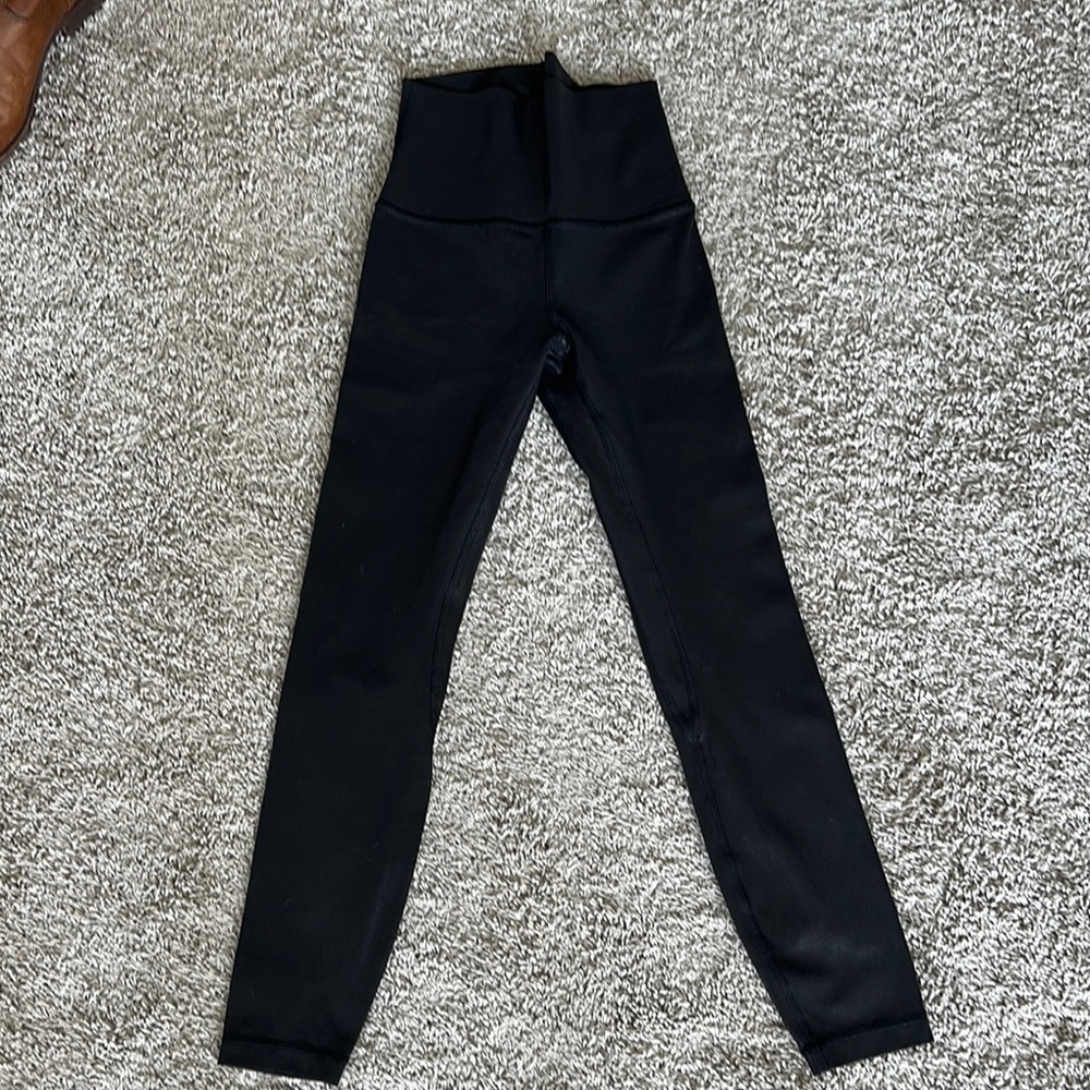 Align metallic lululemon leggings